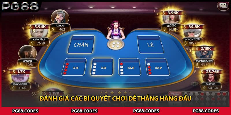 Đánh giá các bí quyết chơi dễ thắng hàng đầu